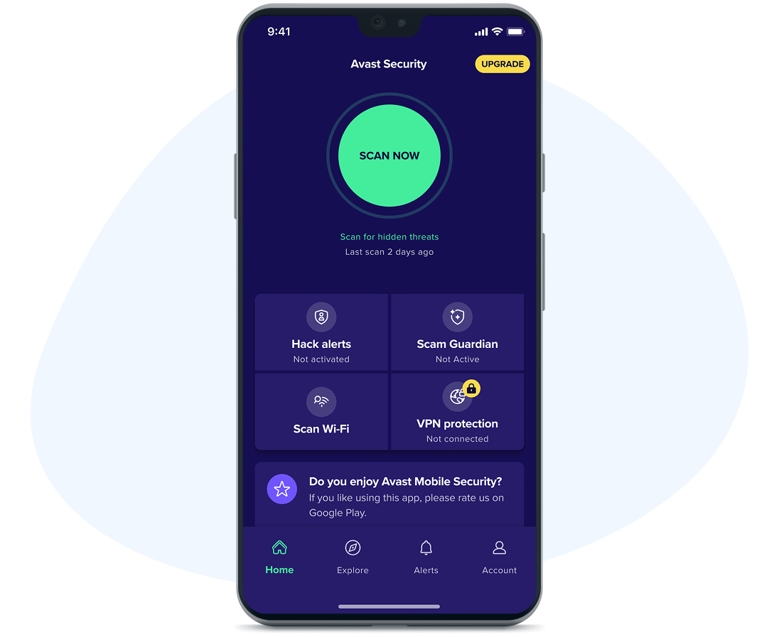 protection contre les malwares et les virus pour Android