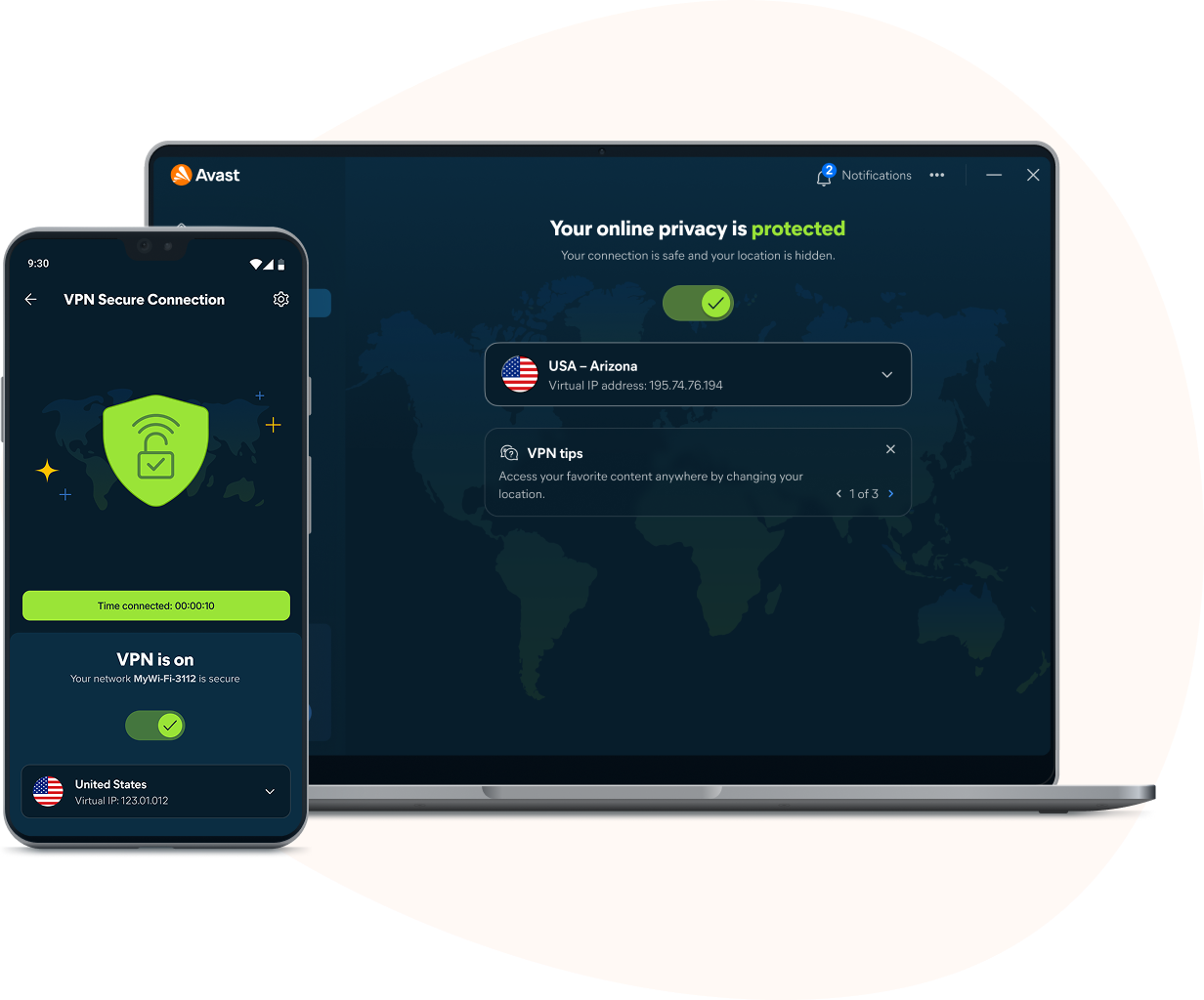 Całkowita prywatność dzięki Avast SecureLine VPN