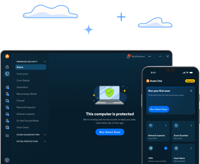 Avast One UI