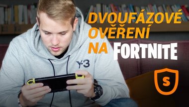 Zabezpečení Fortnite / Epic games: Dvoufázové ověření