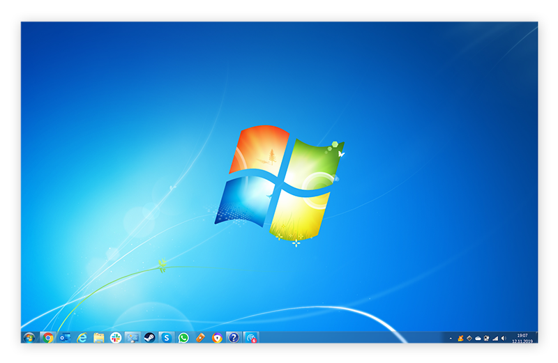 Windows 7 desktop