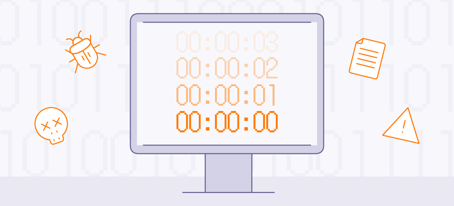 A time bomb is a type of logic bomb that's set to go off at a particular preset time or date.