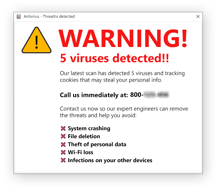 Tech Support Scams Identification & Prevention