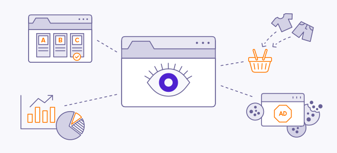 Companies use a variety of tools to track your behavior and preferences on the web.