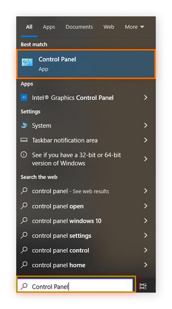 Si su impresora no imprime, abra el Panel de control para limpiar el cabezal de impresión
