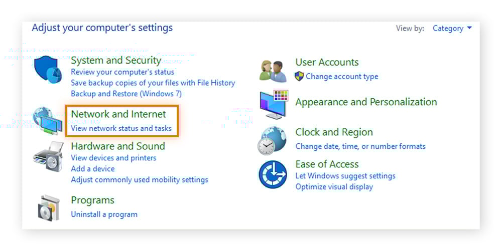 Click Network and Internet
