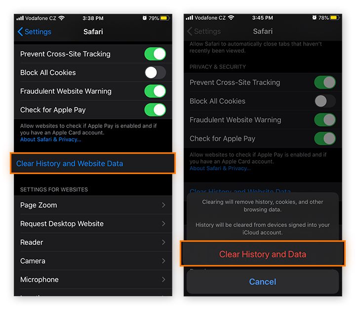 Clearing cache in Safari on iPhones can boost your internet speed.