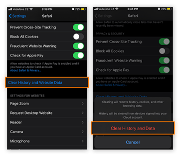 L’effacement du cache dans Safari sur les iPhone peut améliorer votre vitesse Internet.
