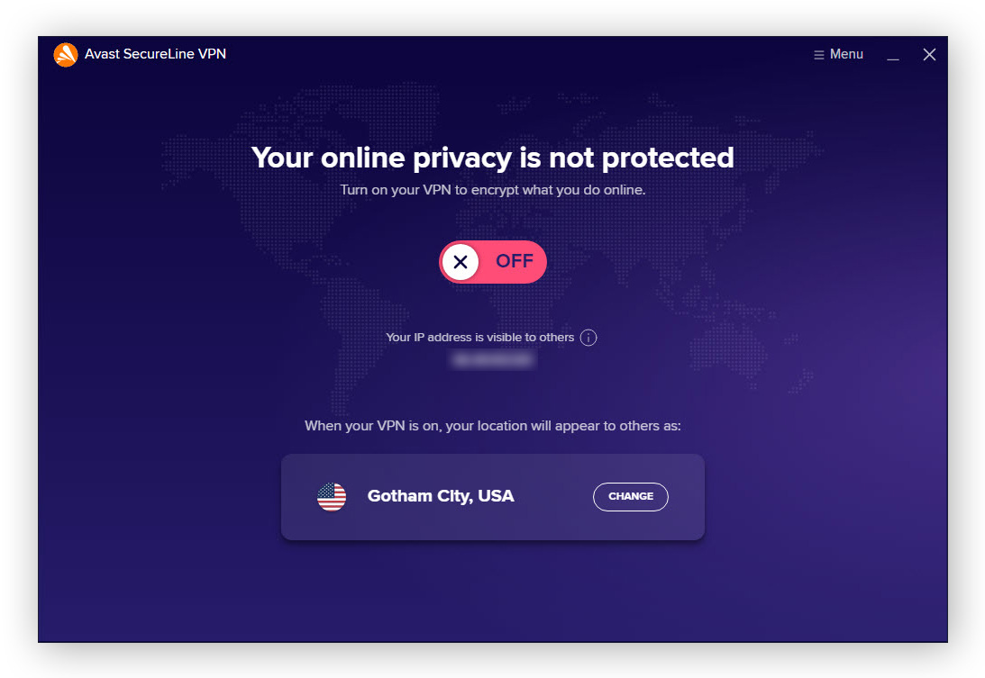 How to change your IP address using Avast SecureLine VPN on Windows.