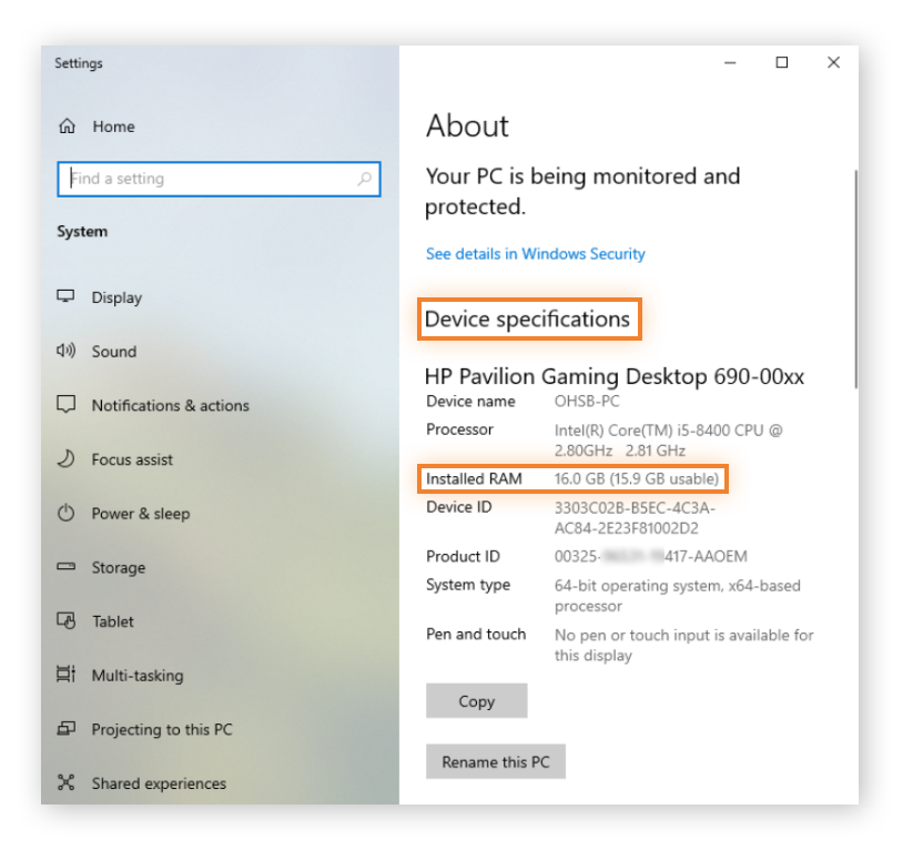 How to Check How Much RAM I Have Windows Mac
