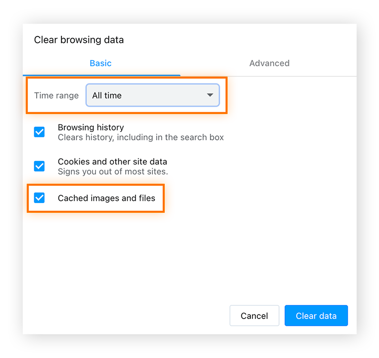 Como limpar o cache no Chrome e outros navegadores