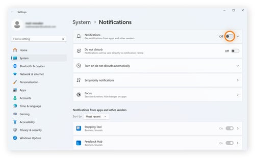 Turn Notifications off to help reduce CPU usage.