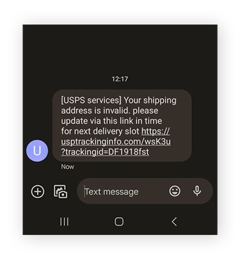 Les faux SMS censés provenir d’USPS sont fréquents