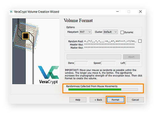 academy-password-pUsing random mouse movements to create an encryption key in VeraCrypt for Windows.rotect-file-folder-windows-13