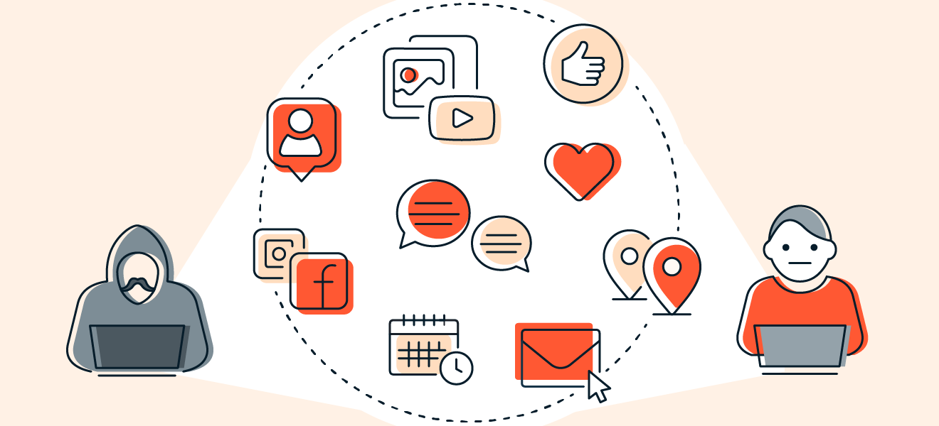 Security breaches can expose a variety of personal information.