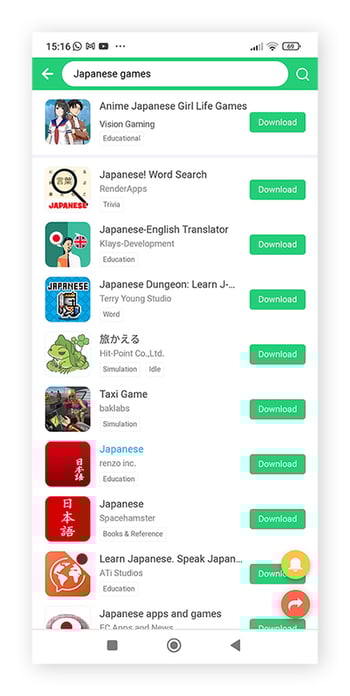APKPure can give you access to apps that aren't available in your location on Google Play Store