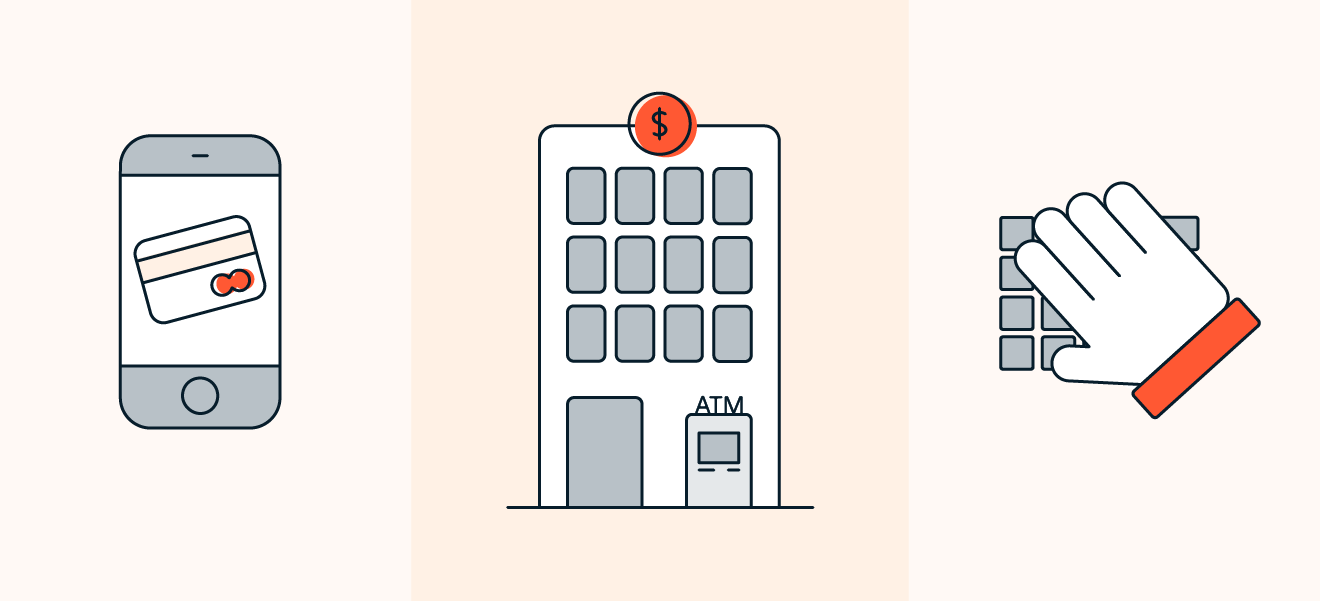 Préférez les paiements mobiles ou les distributeurs situés dans les agences bancaires et couvrez le clavier quand vous composez votre code pour éviter le skimming au distributeur.