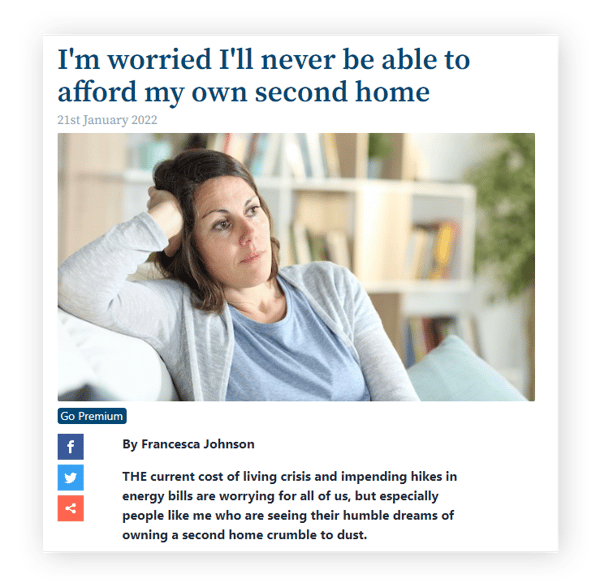 Satire news story from the Daily Mash, a British satirical news site.