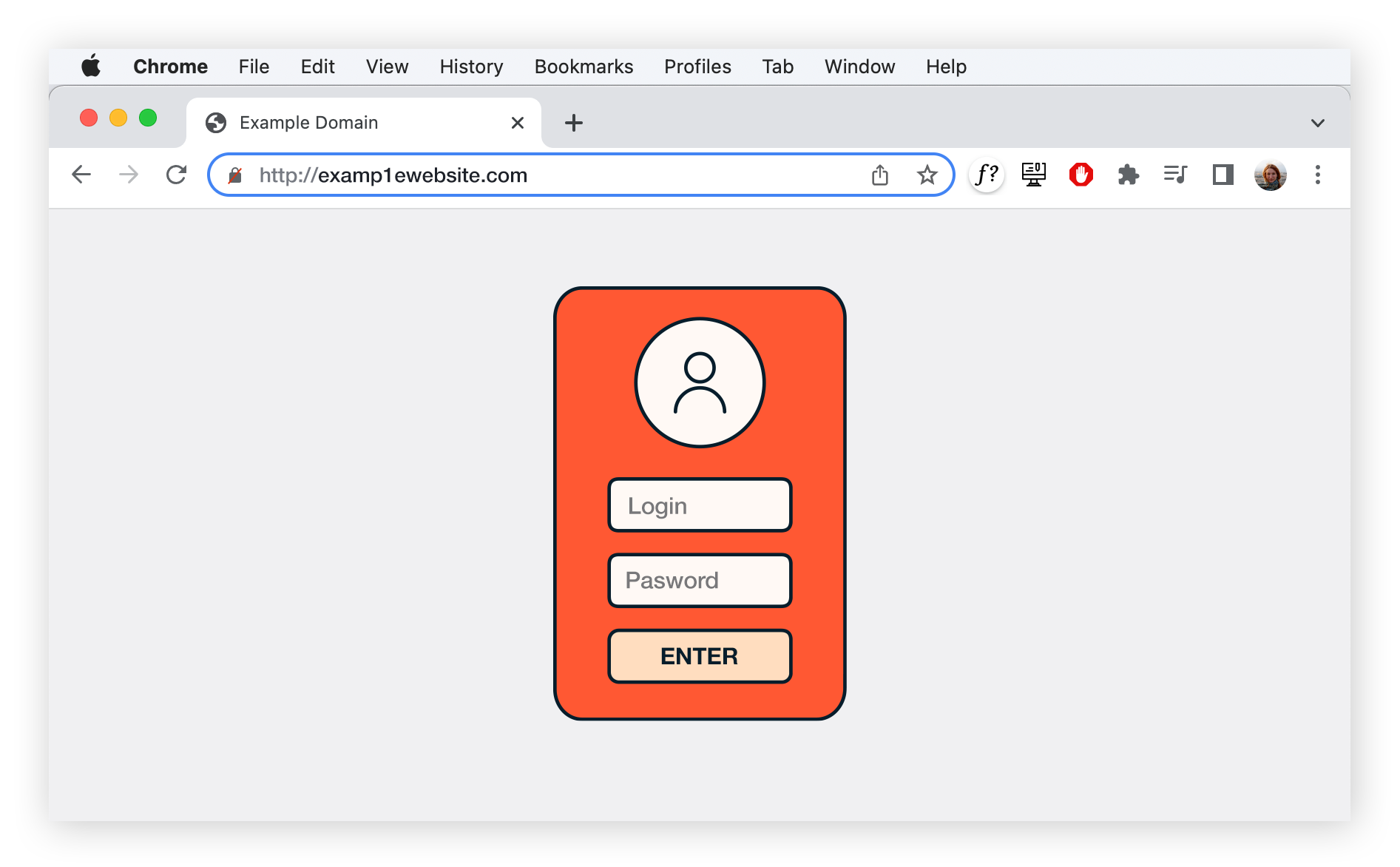 Pharming websites fraudulently harvest user data.