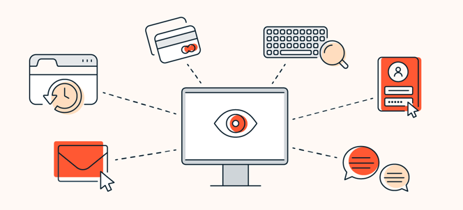Computer spyware can track all your online activities.