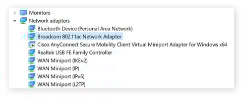 Updating your network drivers can increase your internet speed.