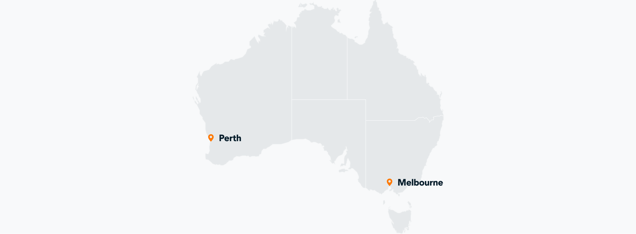 Mapa de Australia