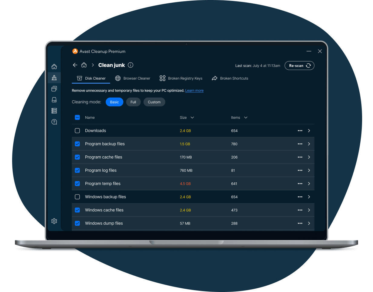 Free up valuable space