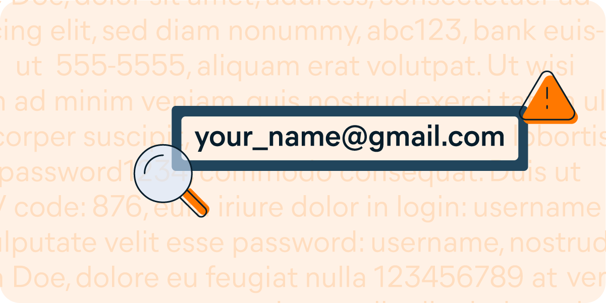 If your credentials leak in a data breach, they may end up on the dark web.