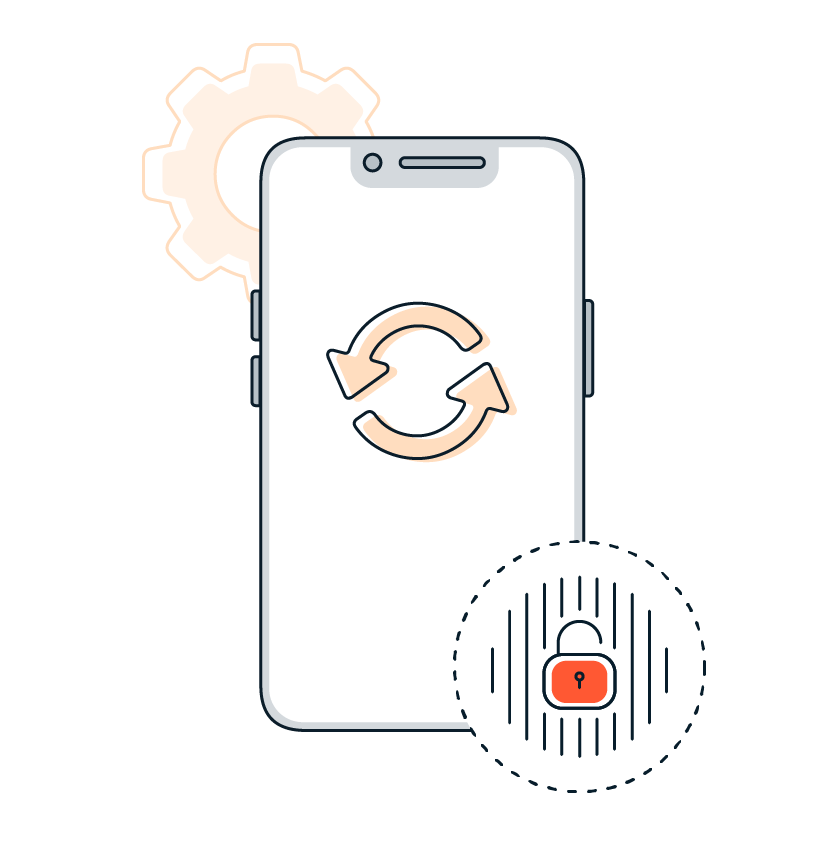 Turn on automatic iOS updates to help keep viruses off your iPhone.