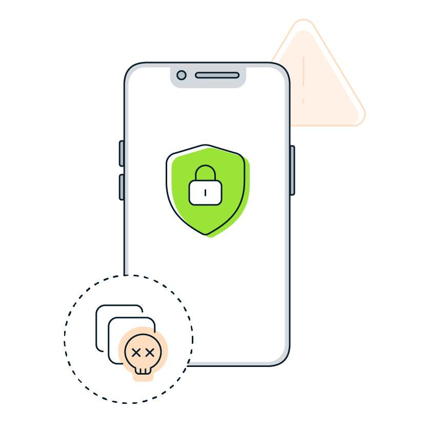 Use a robust antivirus to keep your iPhone clean from viruses and other malware.