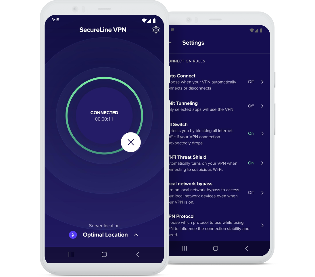 Conceal your phone’s IP address